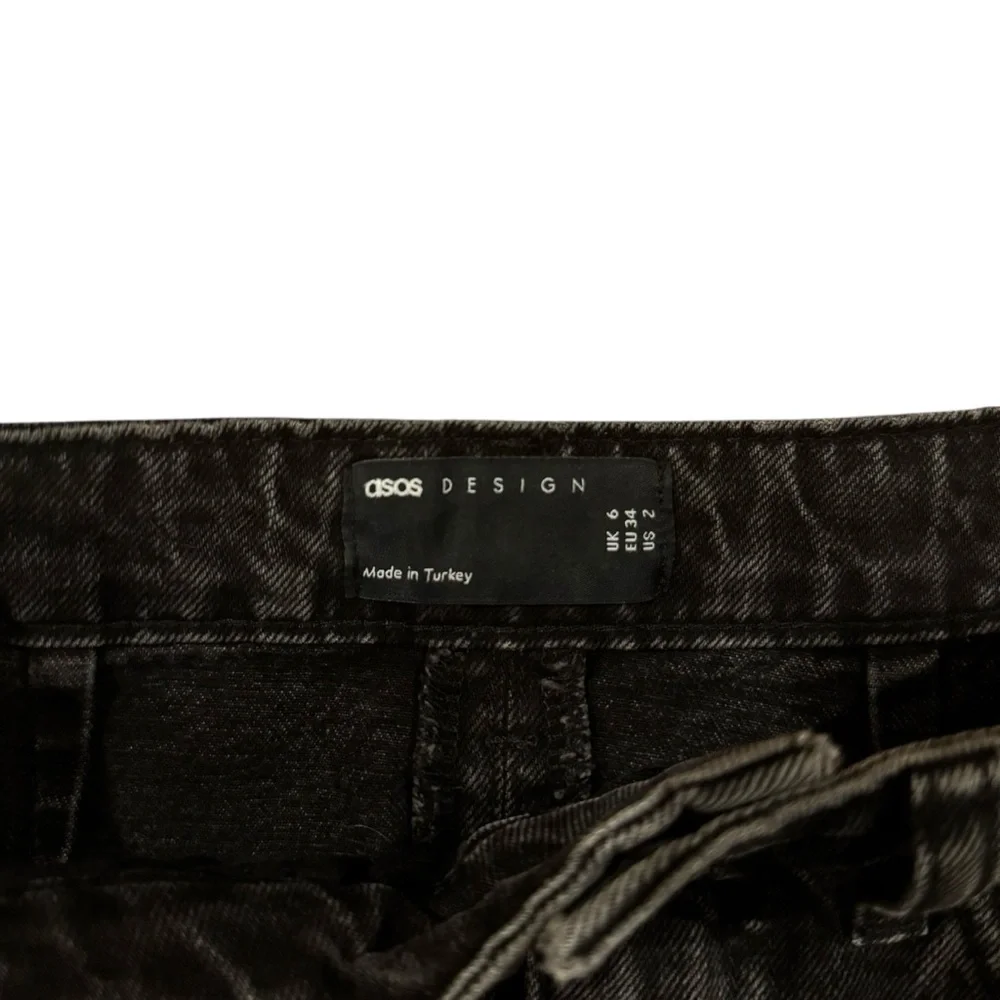 ASOS Black Denim Maxi Skirt - Picture 5 of 7